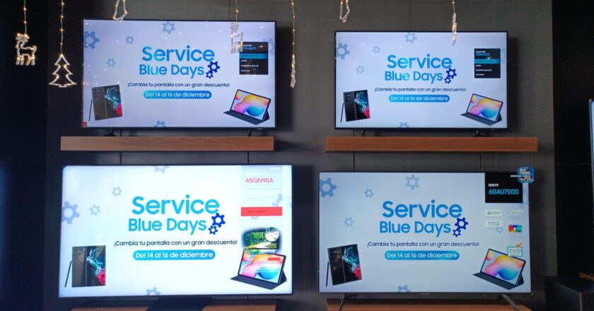 Samsung Service Blue Days llega con hasta 50% descuento en cambio de pantallas para smartphones y tablets