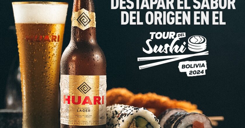 Huari eleva la experiencia del Tour del Sushi con un exquisito maridaje